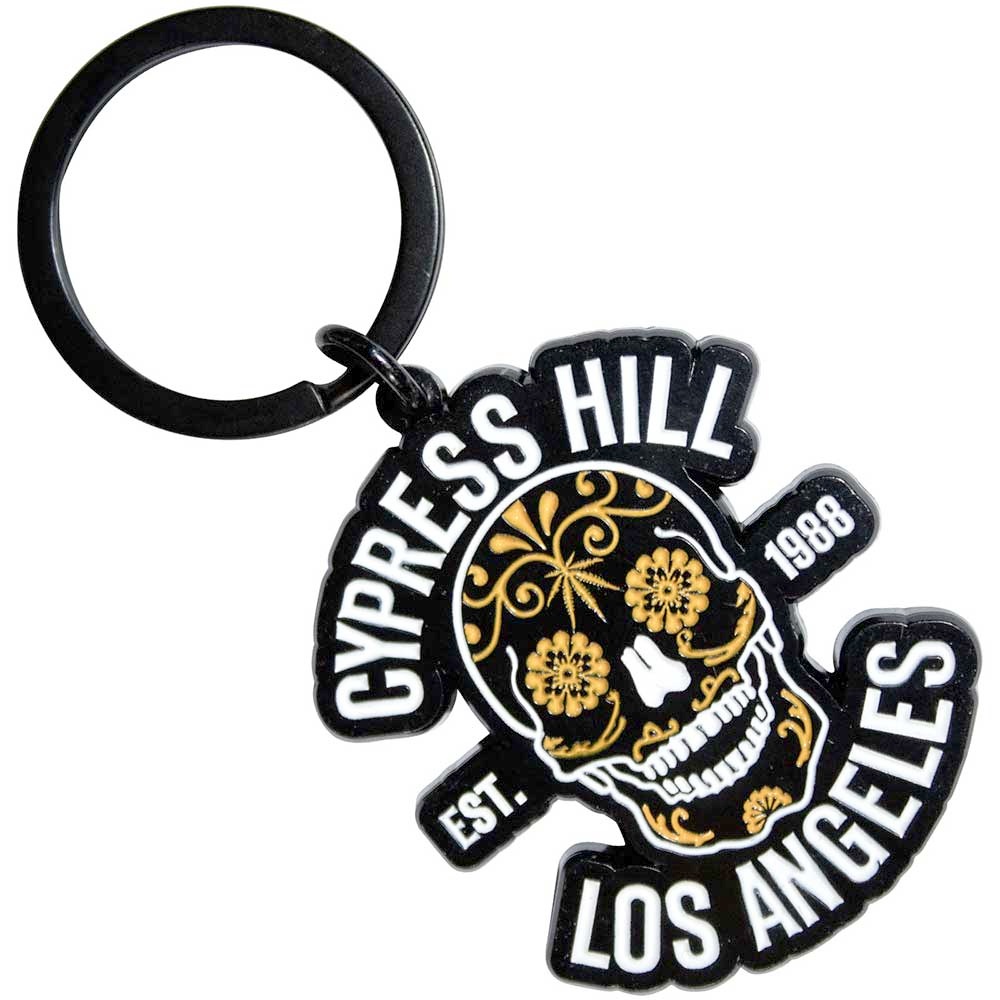 Cypress Hill - Los Angeles 1988 Sleutelhanger - Zwart